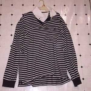 A nautica horizontal stripped long sleeve